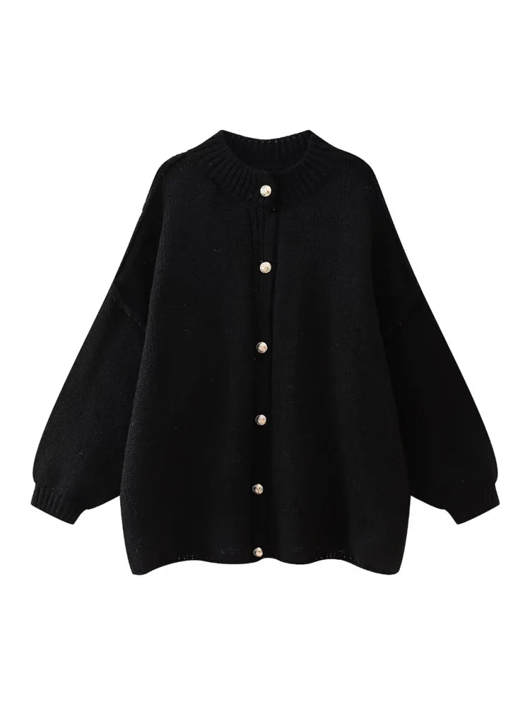 Selina Cardigan – Relaxed Oversized Button-Up