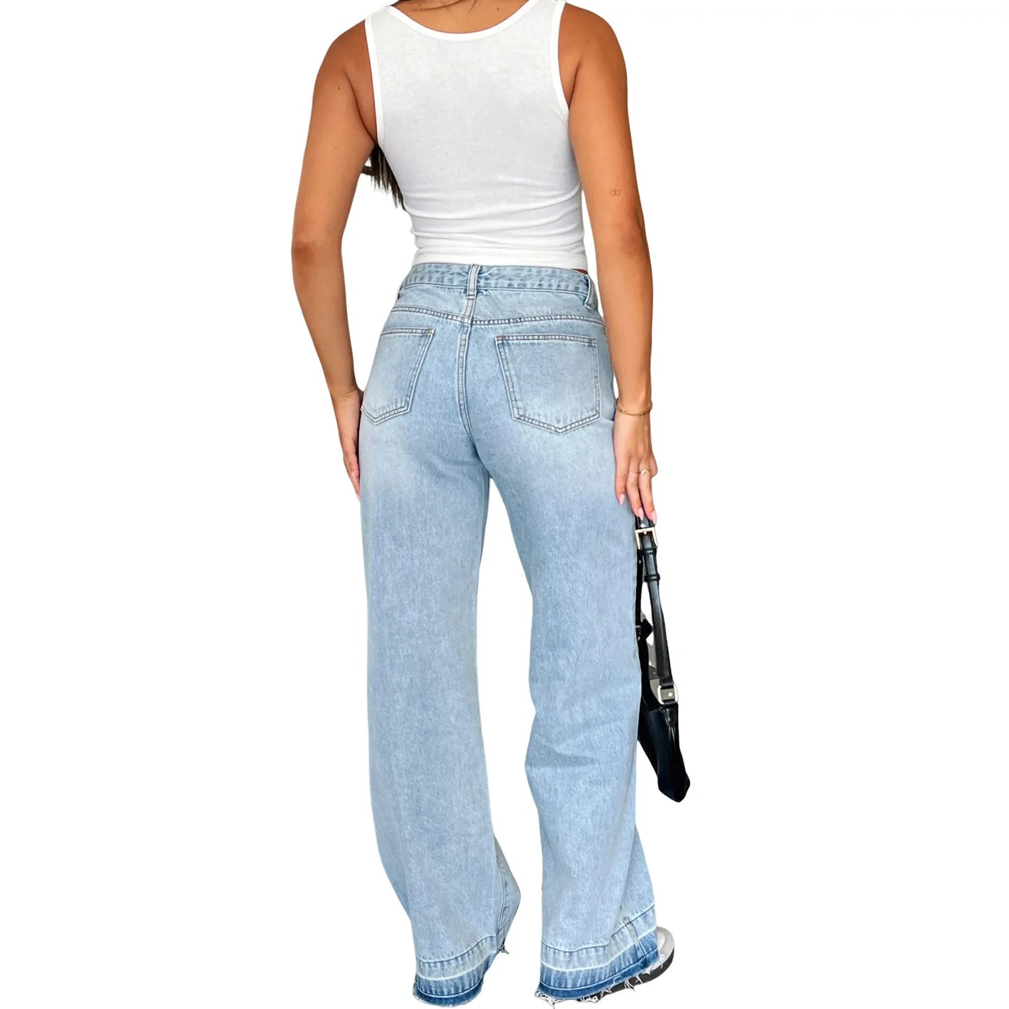 Thalia Jeans – Classic Loose Fit Straight Denim