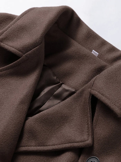 Amelia Coat – Cropped Oversized Trench