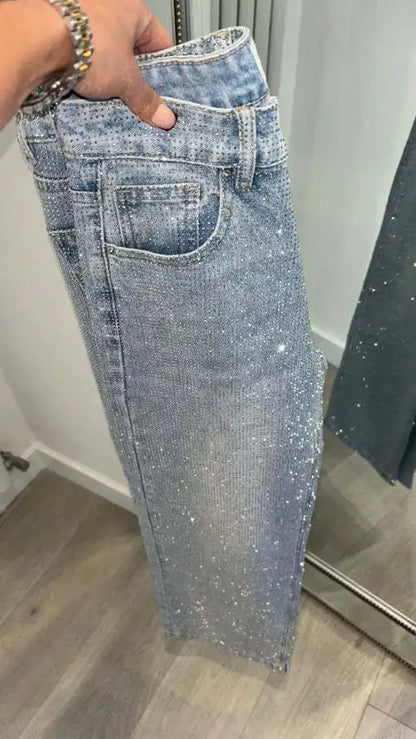 Odessa Jeans – Trendy High Waist Wide Leg Denim