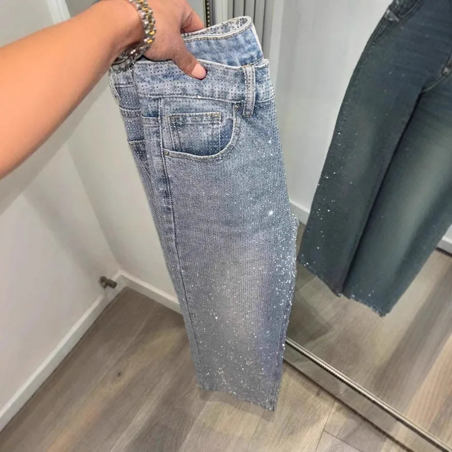 Odessa Jeans – Trendy High Waist Wide Leg Denim